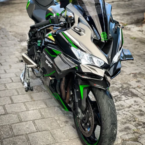 Kawasaki ZX25R ABS 2023 Grey Green