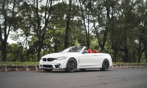 BMW 428I White Best Rent Bali