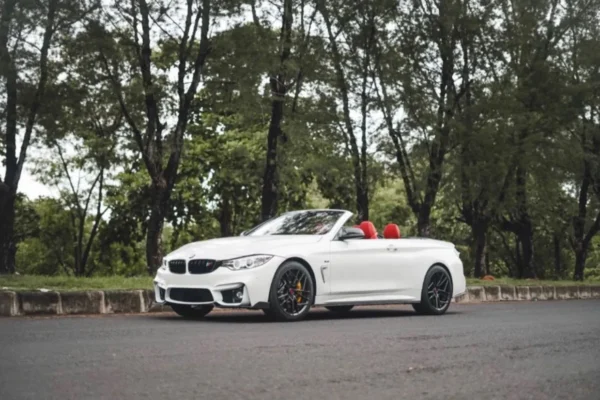 BMW 428I White Best Rent Bali