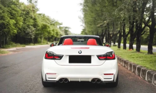 BMW 428I White Best Rent Bali