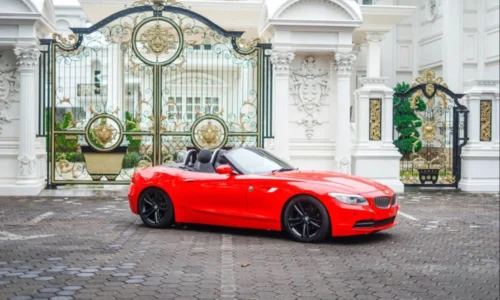 BMW Z4 Red Best Rent Bali