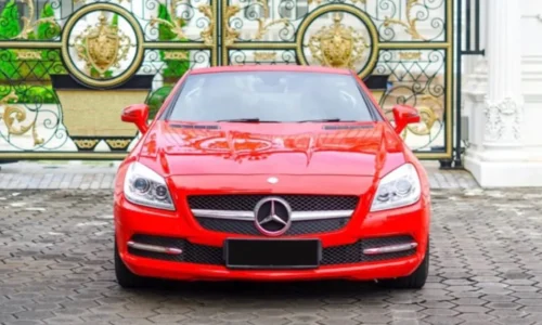 MERCY SLK RED Best Rent Bali