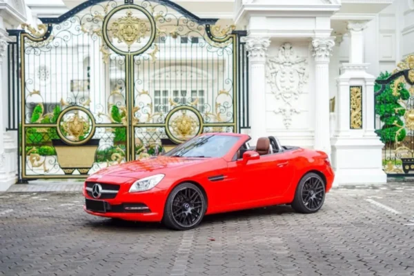 MERCY SLK RED Best Rent Bali