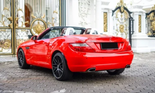 MERCY SLK RED Best Rent Bali